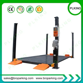 

Underground Garage Used 4 Pole Car Lift