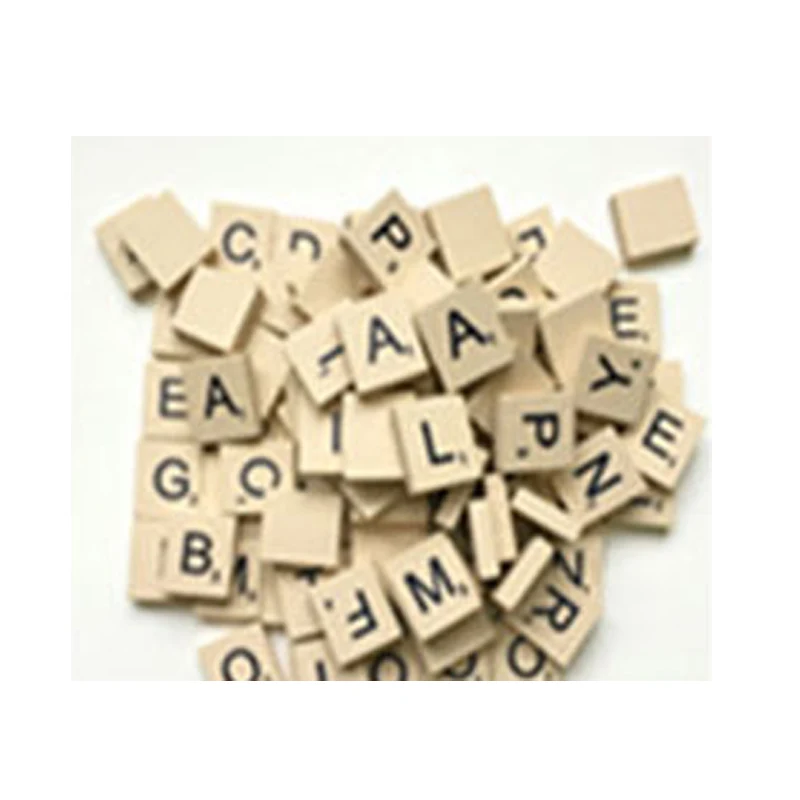 100pcs Figurines Miniatures 26 English Letters Home Decor Crafts