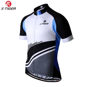 

X-TIGER 2020 Short Sleeve Cycling Jersey Summer Mountain Bicycle Clothing Quick-Dry Racing Road Bike Clothes Cycling Clothing