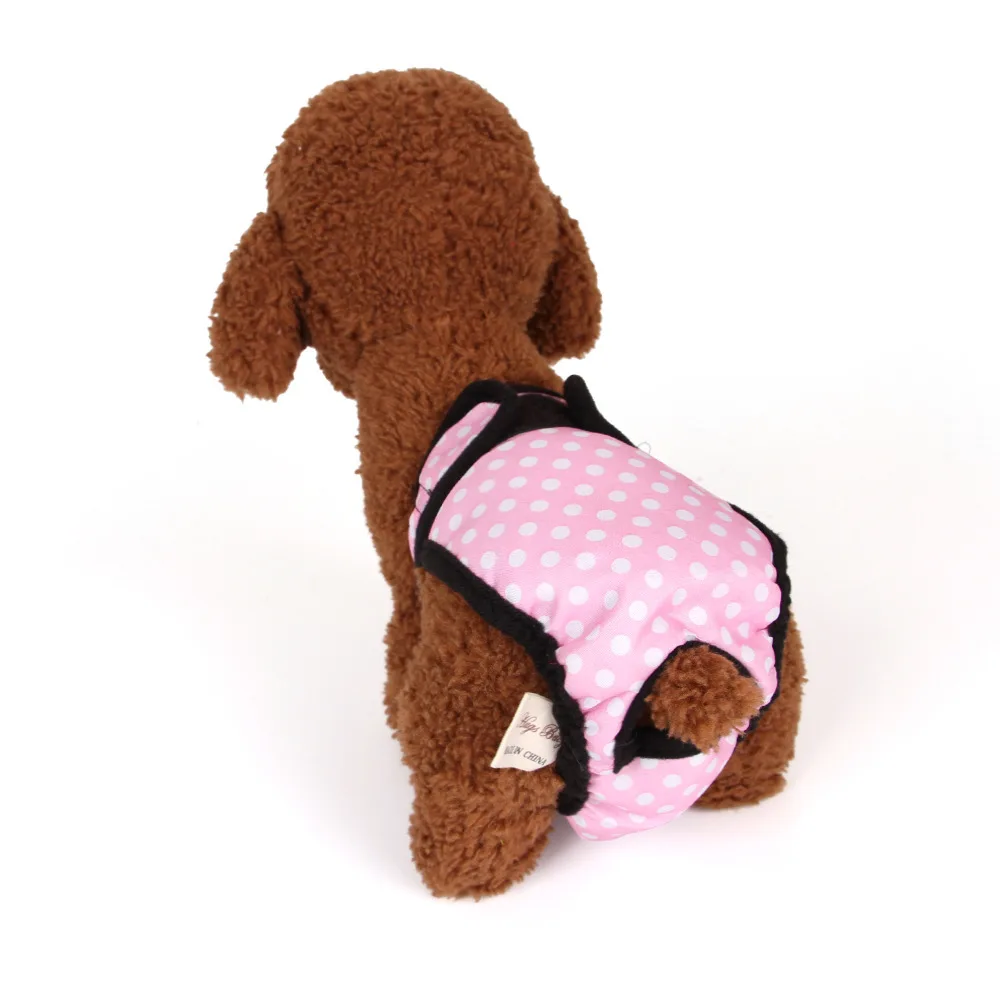 RFWCAK новые британские хлопковые гигиенические штаны для домашних животных гигиенические Панталоны безопасности Тедди анти-притеснения физиологические трусики шорты для собак - Цвет: S8
