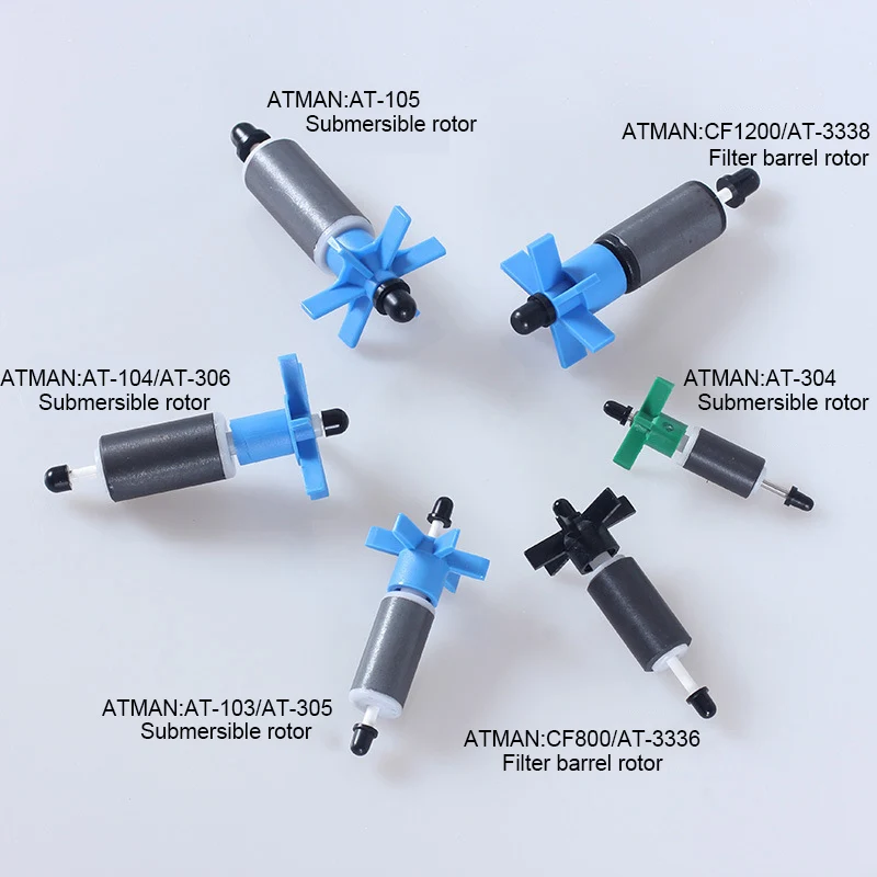 ATMAN погружной насос AT103/AT104/AT105/AT304/AT305 сменный роторный фильтр бочка AT3338/CF800 Сменные аксессуары для роторов
