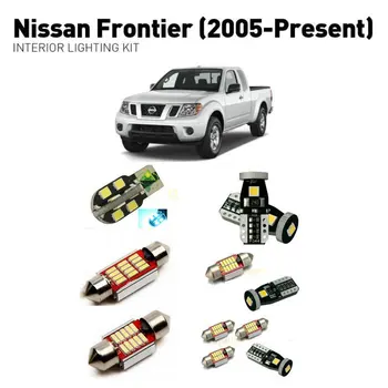 

Led interior lights For Nissan frontier 2005+ 7pc Led Lights For Cars lighting kit automotive bulbs Canbus