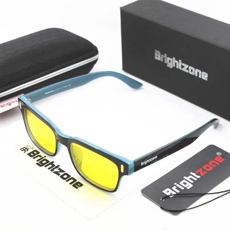 

Brightzone Black-blue Mixed Colors Anti-Blue Light Lenses For Deep Sleep & Relaxation Computer Glasses For Men & Women CE Mark