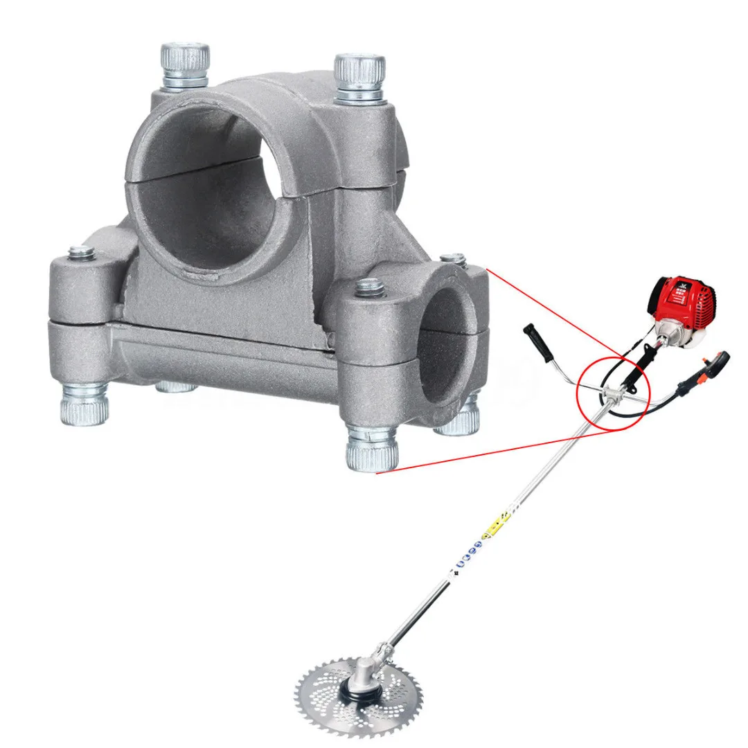 New 26mm/28mm Tube Handle Fix Bracket Clamp Fit For Strimmer Trimmer Brush Cutter accessories