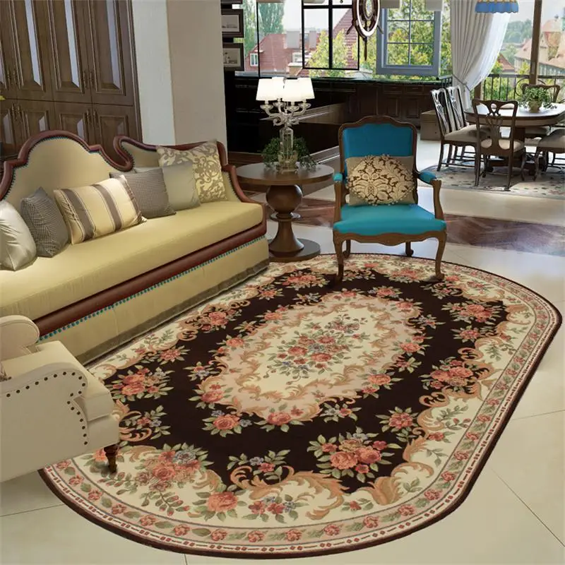 160X230 cm Wilton Oval alfombras y alfombras para el hogar SALA DE ... 160X230 cm Wilton Oval alfombras y alfombras para el hogar SALA DE ...