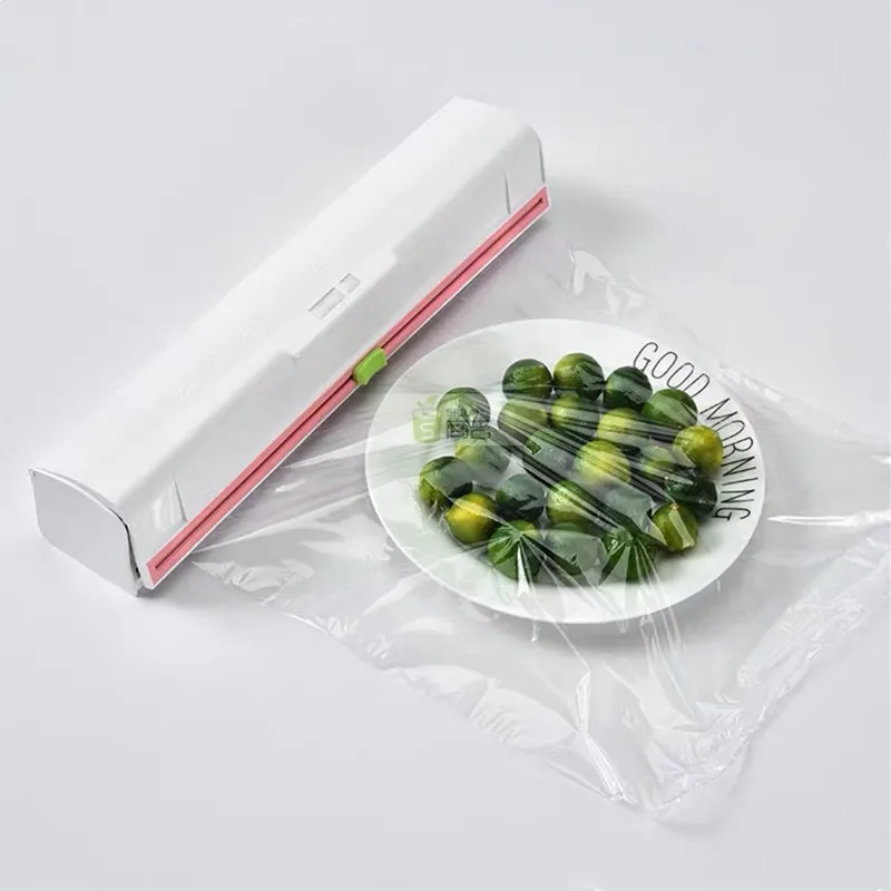 20cm30cm Cling Film Knife Sliding Blade Food Grade ABS Kitchen Tool Foil And Cling Film Wrap Dispenser Cutter For Food Film (8)