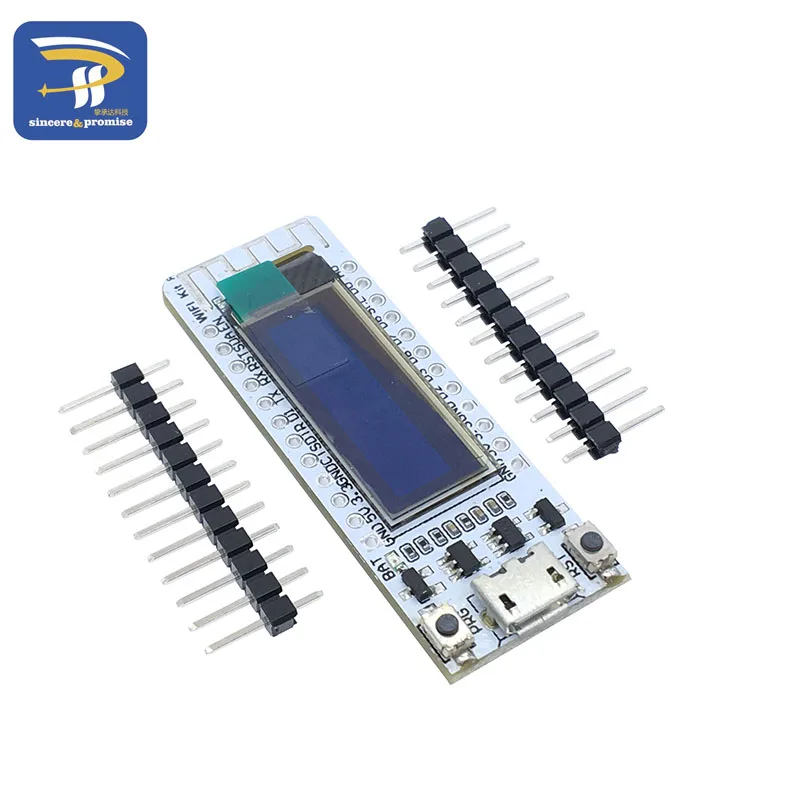 ESP8266 wifi чип 0,91 дюймов OLED CP2014 32Mb Flash ESP 8266 модуль Интернет вещей плата PCB для NodeMcu Arduino IOT