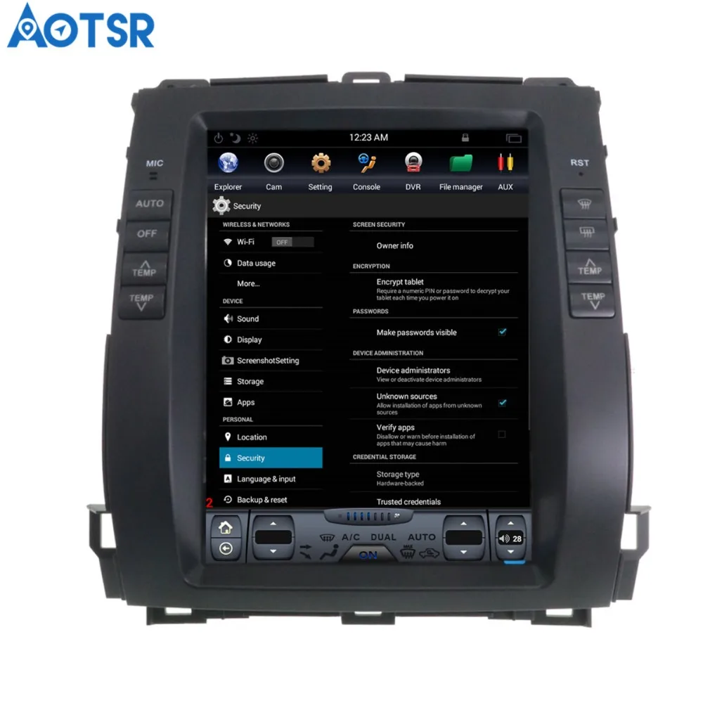 Top Aotsr Tesla style Car GPS Navigation For Toyota Land Cruiser Prado 2002-2008 stereo Head unit Satnav multimedia no DVD radio 2 Top Aotsr Tesla style Car GPS Navigation For Toyota Land Cruiser Prado 2002-2008 stereo Head unit Satnav multimedia no DVD radio 2