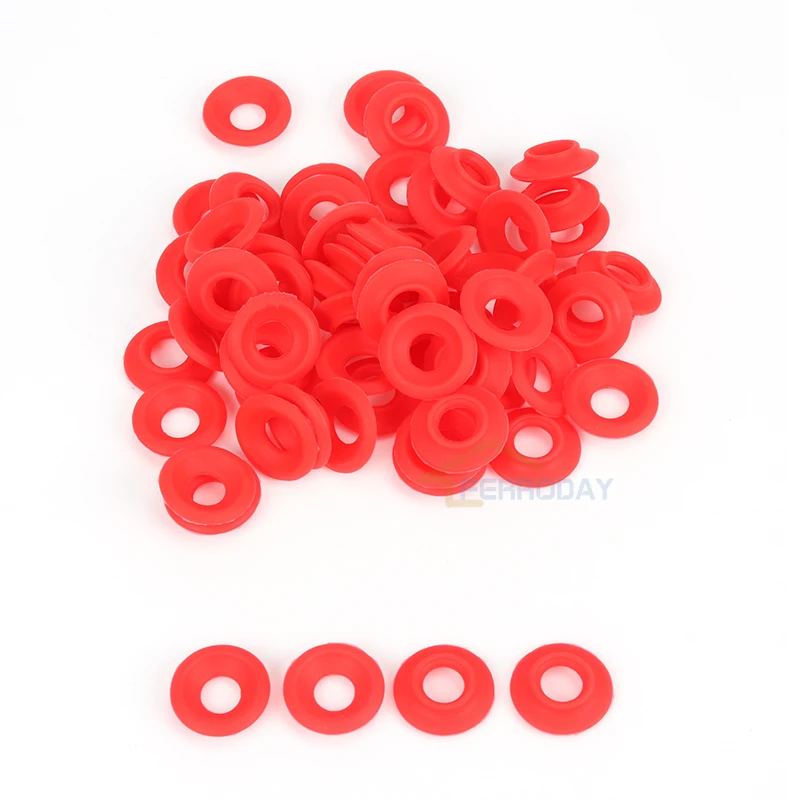 25PCS/Bag Silicone Rubber Gaskets Washers for Ez Cap Swing Flip Top