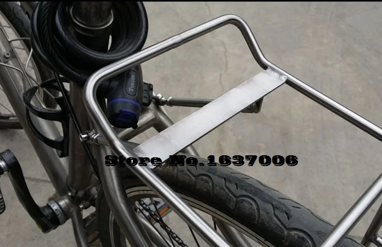 wide rear bike rack