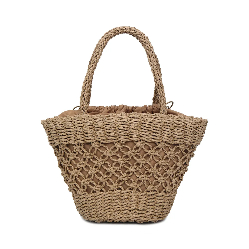 

Women Handbag Straw Woven Tote Large Capacity Summer Beach Party Shopping Shoulder Bag Popular