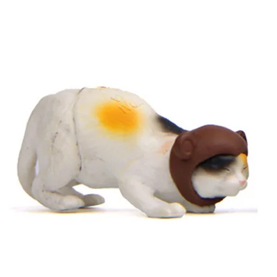 1 шт Косплей фигурка кошки миниатюрный котенок мышь животное украшение мини-Сказочный Сад мультяшная статуя Искусство Ремесло Декор для дома или для автомобиля - Цвет: A