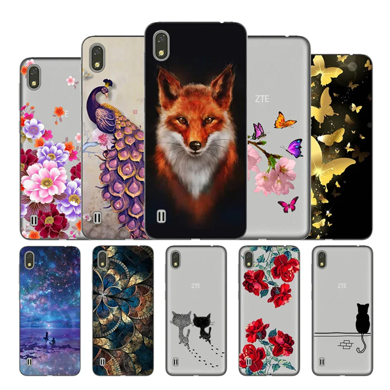 

Geruide Cover ZTE Blade A530 Case Silicon Soft TPU Case For ZTE A530 A 530 A606 Case Protector Back Cover zte a530 Capa housings