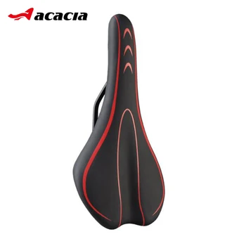 

ACACIA Ergonomic Bicycle Saddle Road Bike Seat Mat Shock Absorption Soft Cozy Sponge Cycling Saddle Cushions