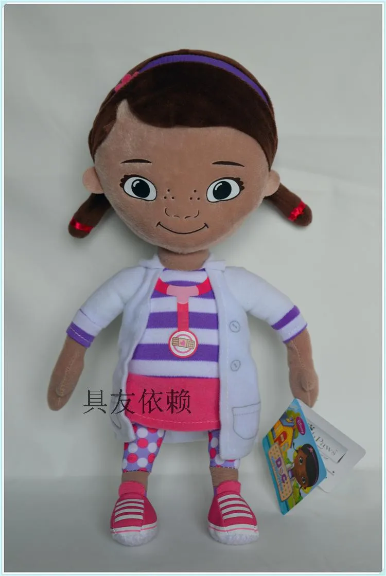 Doc McStuffins кукла плюшевые игрушки, милая плюшевая игрушка кукла Дотти 32 см, Doc McStuffins игрушки мягкие куклы, куклы для девочек