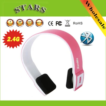 

2.4G Wireless Bluetooth V3.0 EDR Headset Headphone with Mic for iPhone iPad Smartphone Tablet PC