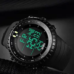 AIDIS Новая мода для мужчин спортивные часы Аналоговые Кварцевые светодиодный цифровой человек военные водонепроницаемые часы Relogio Masculino