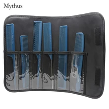 Красота Профессиональная расческа 101 для стрижки волос 6 шт. парикмахерские расчески салонные Инструменты для укладки волос Комплект Парикмахерская хвост расческа из небьющегося пластика