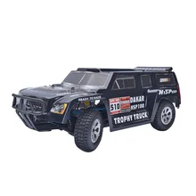 HSP Rc Car DAKAR H100 1/10 Off Road 94128PRO Trophy Truck Brushless Motor ESC With Lipo Battery 2.4Ghz Radio Control Car