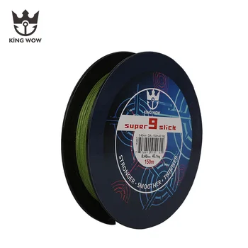 

Kingwow 9 Strands 150m PE 4 Colors Braid Fishing Line Weave Superior Extreme Strong Super Power Freshwater and Saltwater Fishing