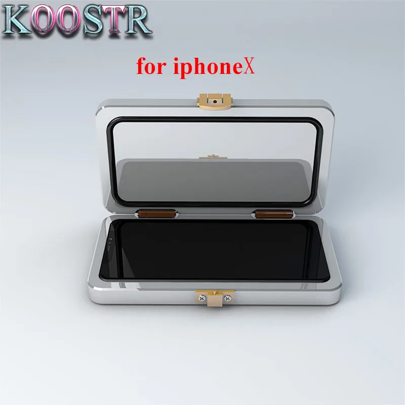 

high accurate Aluminium Align Mould for Iphone X LCD Frame Bezel Glue Dispensing