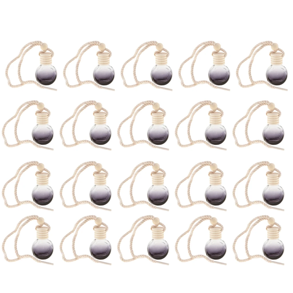 20Pcs 10ml Mini Perfume Pendant Car Accessories Pendant Perfume Bottle Oil Car Perfume Bottles Round Set 20Pcs 10ml Mini Perfume Pendant Car Accessories Pendant Perfume Bottle Oil Car Perfume Bottles Round Set