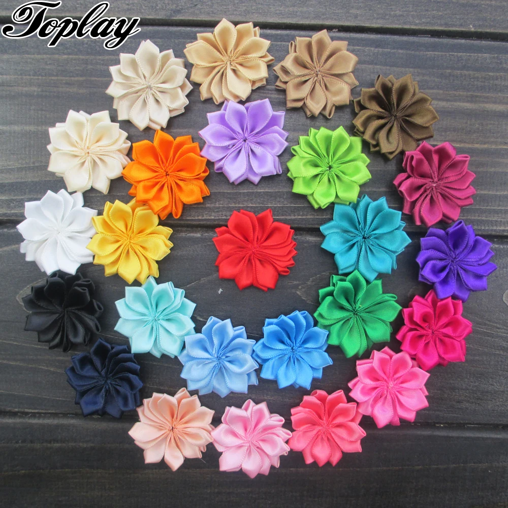 baby ribbon flowers