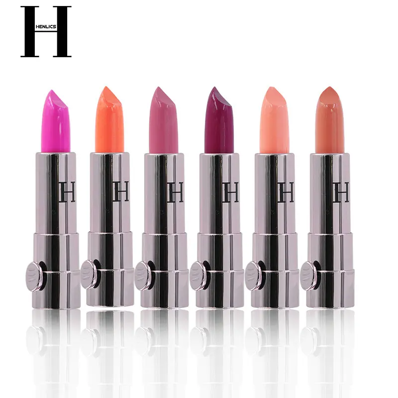 HENLICS beauty водостойкий Макияж для губ 6 цветов увлажнитель длительного действия