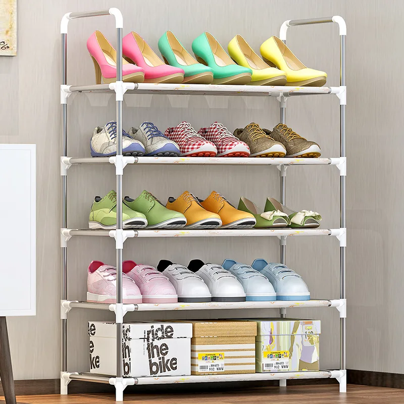 

DIY Shoe Storage Rack 3/4/4/6/7 layer Non-woven Fabric Shoe cabinet Shelf Home Hallway door shoes Stand Organizer Holder Shelf