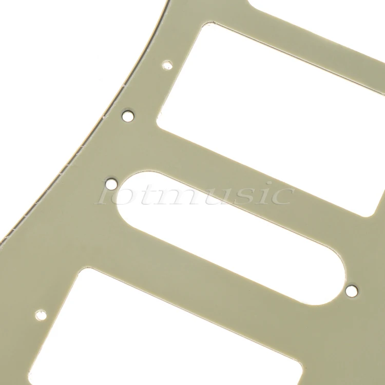 10 светильник зеленая пластина для электрогитары Pickguard 7V HSH Humbucker замены Ibanez RG250|guitar