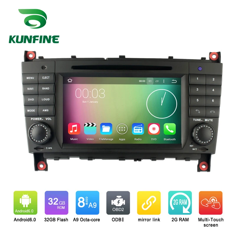 Octa Core 1024 600 Android 6 0 Car DVD GPS Navigation font b Multimedia b font