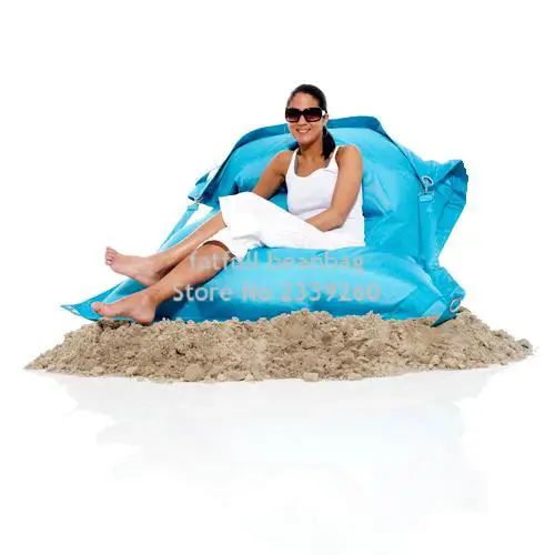 Cover only No Filler- Pink outdoor bean bag chaise longue, living room furniture,large beach hammock,comfort bean bag chairs