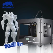 High quality WANHAO Duplicator 4 D4s doub color Double extruder desktop reprap 3d printing machine Dual extruder3D Printer