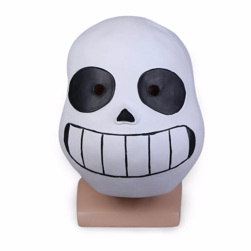 Hot game undertale sans mask undertale cosplay Full head latex masks