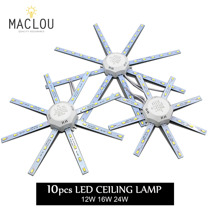 Buy 10Pcs Octopus Light LED Ceiling Lamp 220V LED PCB