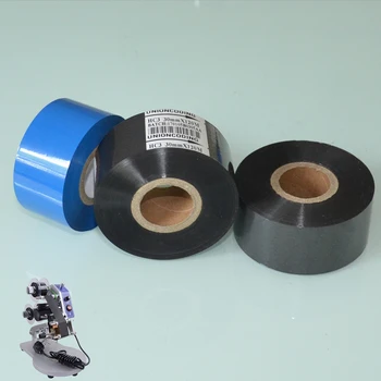 

Black Width 35mm length 100m stamp thermal ribbon foil for packing bags