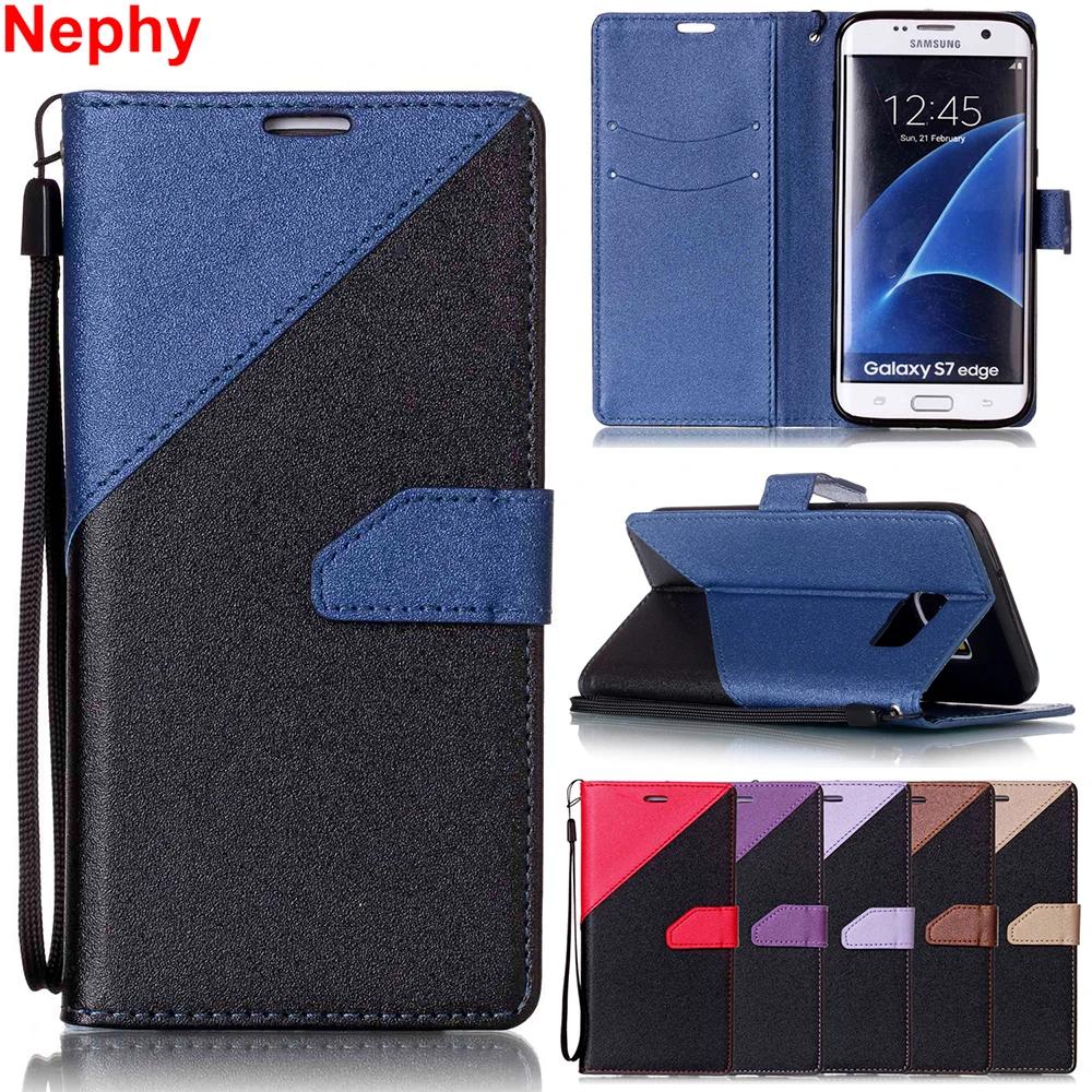 

Nephy Phone Case For Samsung Galaxy S4 S5 S6 S7 Edge S8 Plus A3 A5 2016 2017 J3 J5 J7 Prime Soft Leather TPU Full Cover Casing