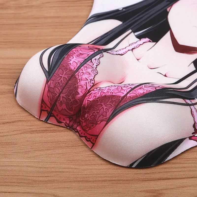FFFAS-Funny-3D-Breast-Mouse-Pad-drop-shipping-silicone-Pechos-Borst-Seins-Custom-Mousepad-Japan-Anime (1)