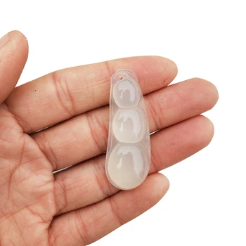 

Natural Crystal carving Chalcedony Carving Healing Crystal Quartz Mineral Pendant safety buckle