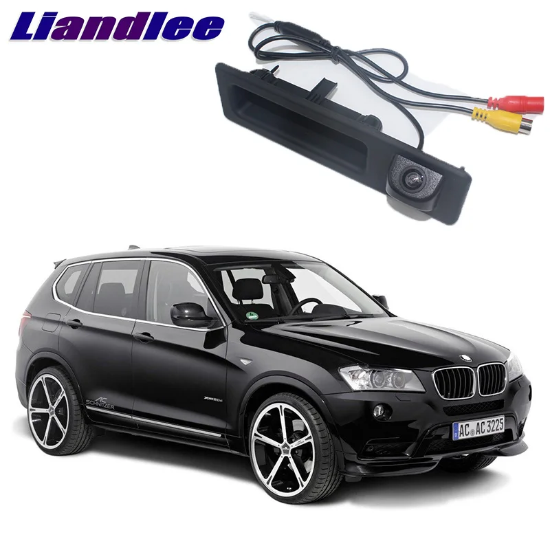 

LiandLee Автомобильная камера заднего вида с ручкой багажника для BMW X3 F25 2010 ~ 2017