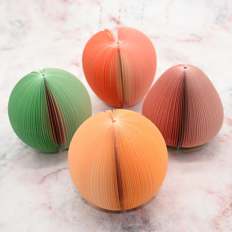 

2pcs sticky notes DIY fruit notes kawaii 160 pages paper bookmarks bookmarks mark sticky notes stickers