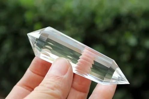 

A+++ 24 sided VOGEL Style Clear QUARTZ CRYSTAL DT POINT 78g