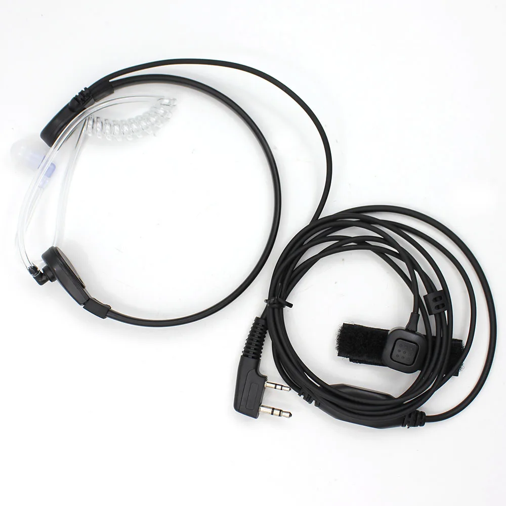 

Throat Microphone Throat Vibration Headset For BaoFeng UV-5R UV-B5 UV-B6 BF-888S TG-UV2 KG-UVD1P TH-UVF8D Two Way Radio