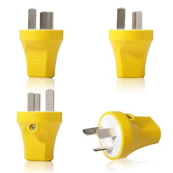 

5 X AU, New Zealand, China (type I) 3 Pin Male Rewireable Plug AC100~250V 10A Back Entry