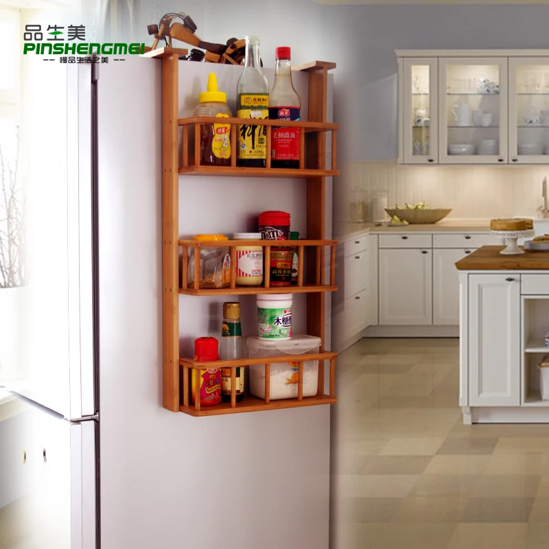 Health and beauty products sidewall refrigerator rack rack kitchen