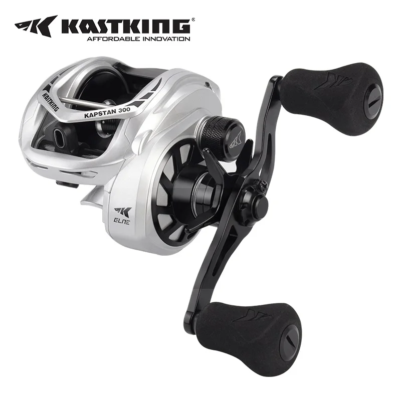 

Kapstan Baitcasting Fishing Reel 15.9kg Drag 5.4:1 Gear Ratio 8+1 Ball Bearings Freshwater and Saltwater Fishing Coil