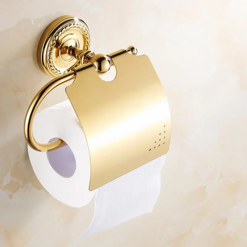 

brass golden paper holder