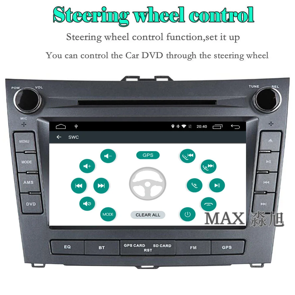 Cheap MAX 2 din Car Radio GPS Navigation System For BYD L3 CD Player Bluetooth call/music steering wheel control Free Map Mirror Link 4