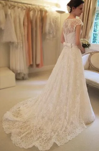 Excellent Was Married Wedding Dress Lace Cape Sleeve Short Excellent Was Married Wedding Dress Lace Cape Sleeve Short Homemade Marriage Gauze Bank Has