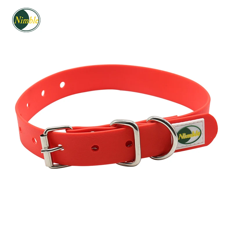 

NIMBLE Adjustable Dog Collars PVC Collar For Small Large Dogs Collar Training Outdoor For Pet Product Collier Pour Chien